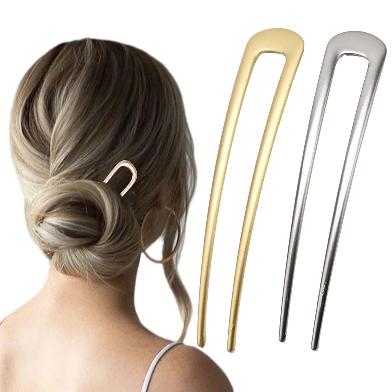 Women Accessories On Sale - French U Shaped Hair Pins Vintage