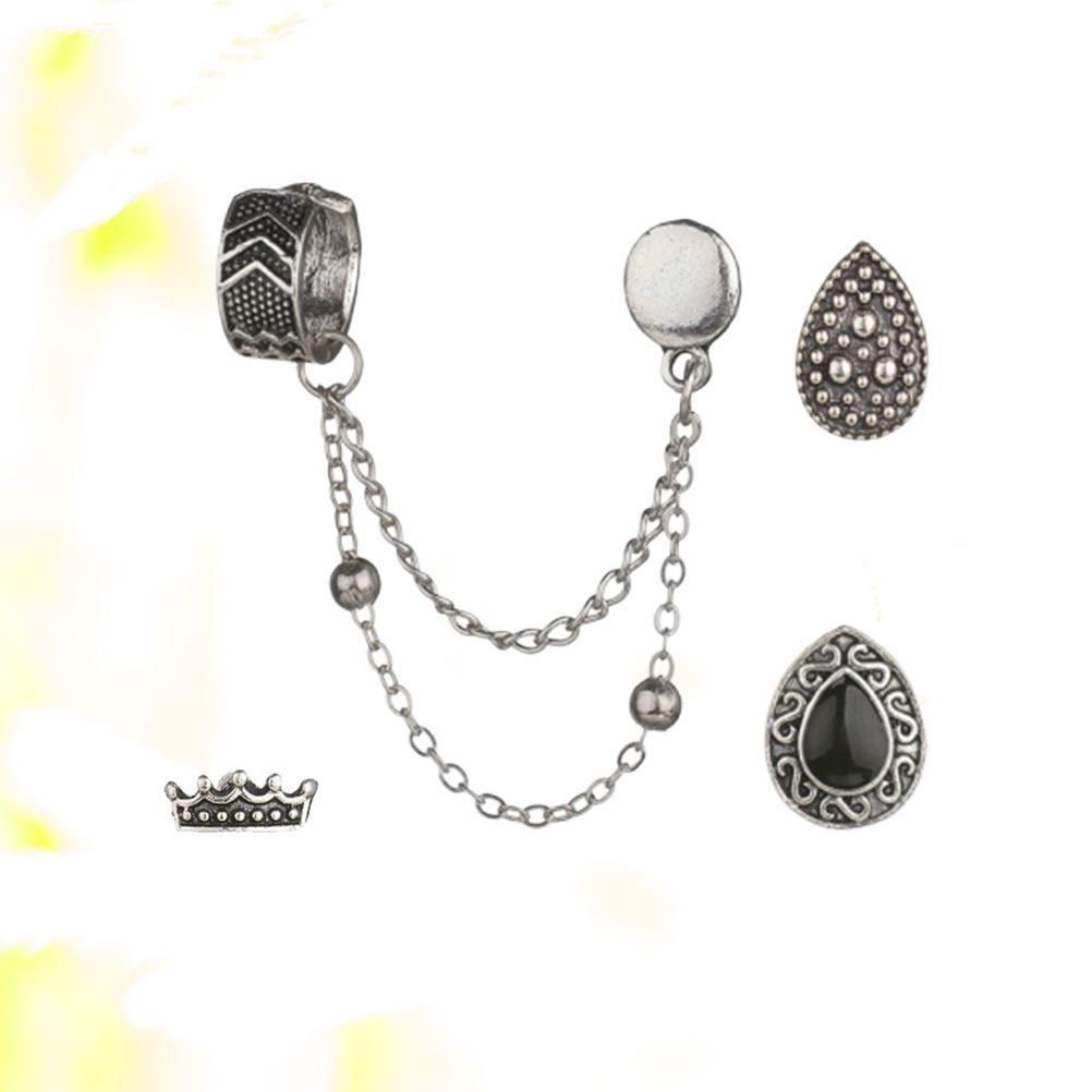 Women Accessories Shop Design - 1Set Punk Style Metal Ear Clip