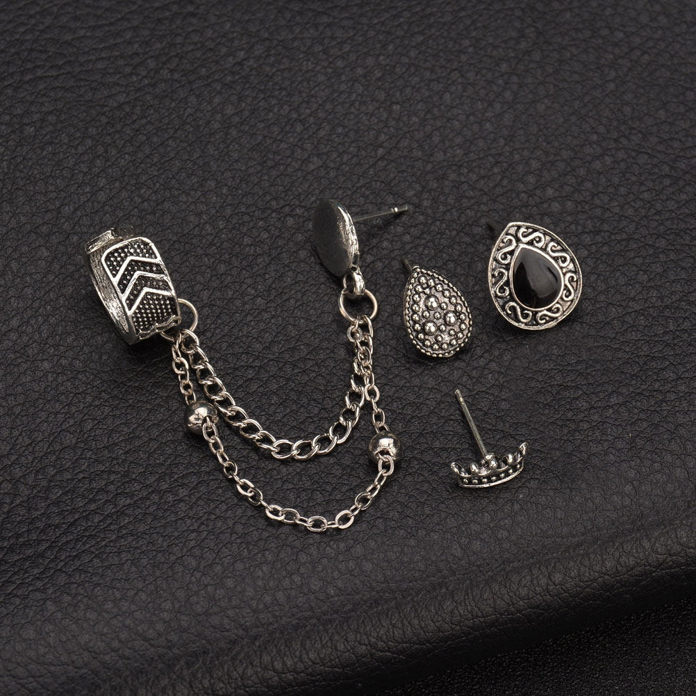 1Set Punk Style Metal Ear Clip - огляд і ціна Women Accessories Shop Design