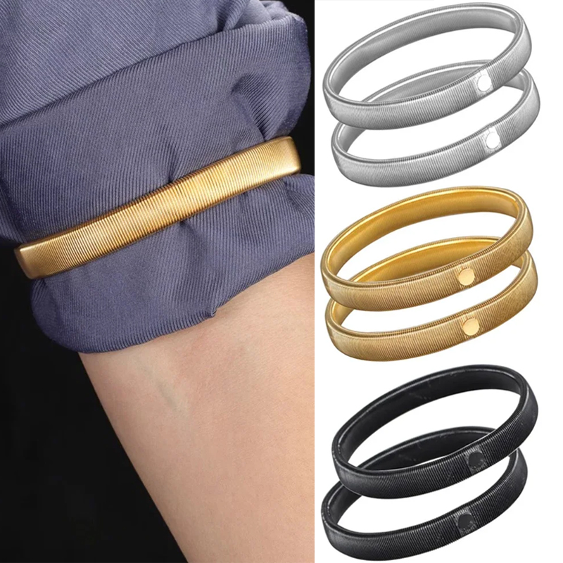 2Pcs Elastic Shirt Sleeve Hold - огляд і ціна Women Accessories Holder