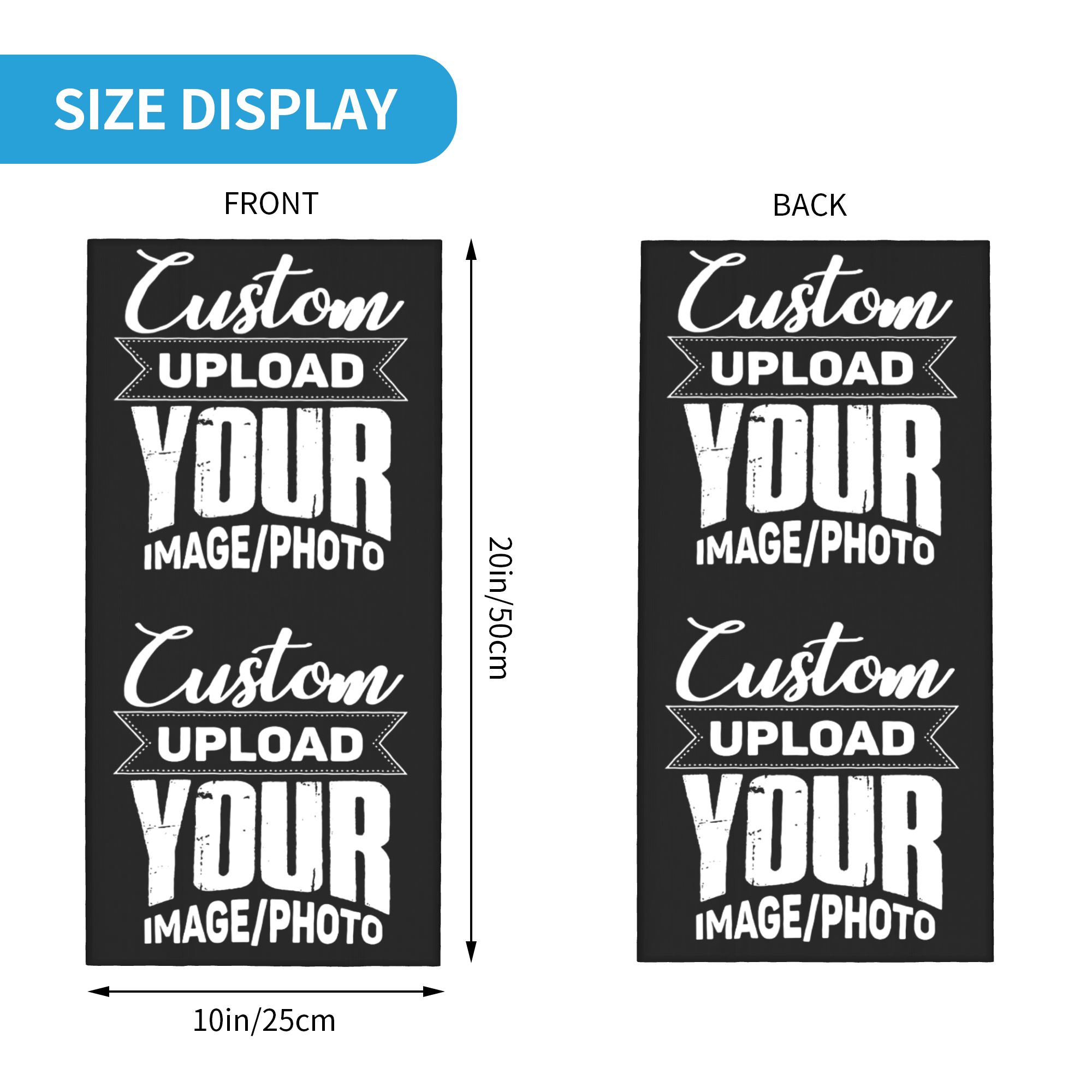 Custom Your Design Here Bandan - огляд і ціна Women Accessories Logo Design