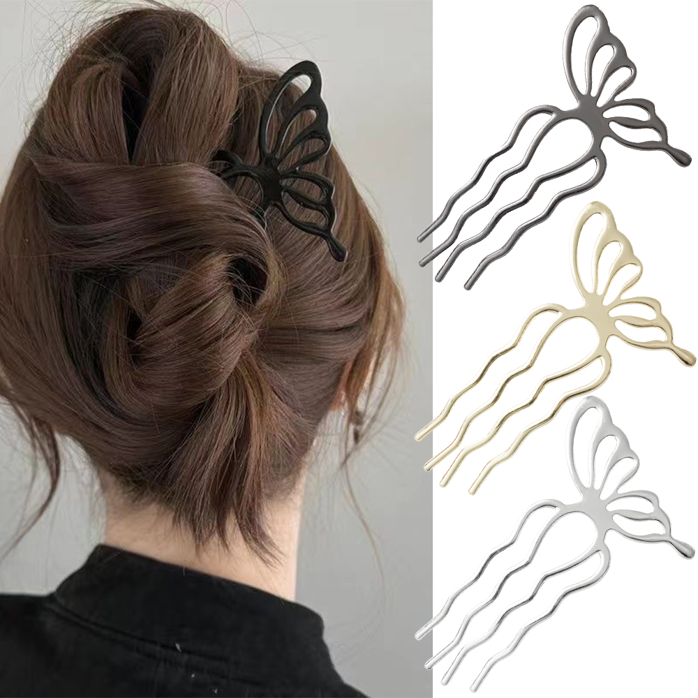 Korean Butterfly U Shape Hair  - огляд і ціна Women Accessories On Sale