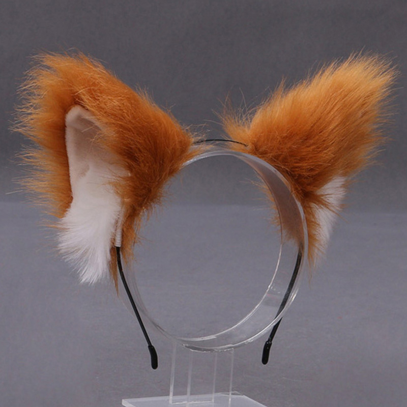 Fluffy Fox Cat Ear Plush Headb - огляд і ціна Women Accessories On Sale