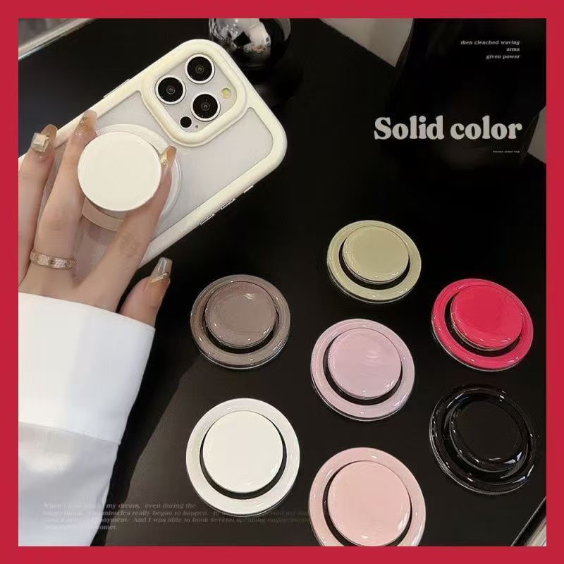 Solid Color Magnetic Phone Gri - огляд і ціна Women Accessories Holder