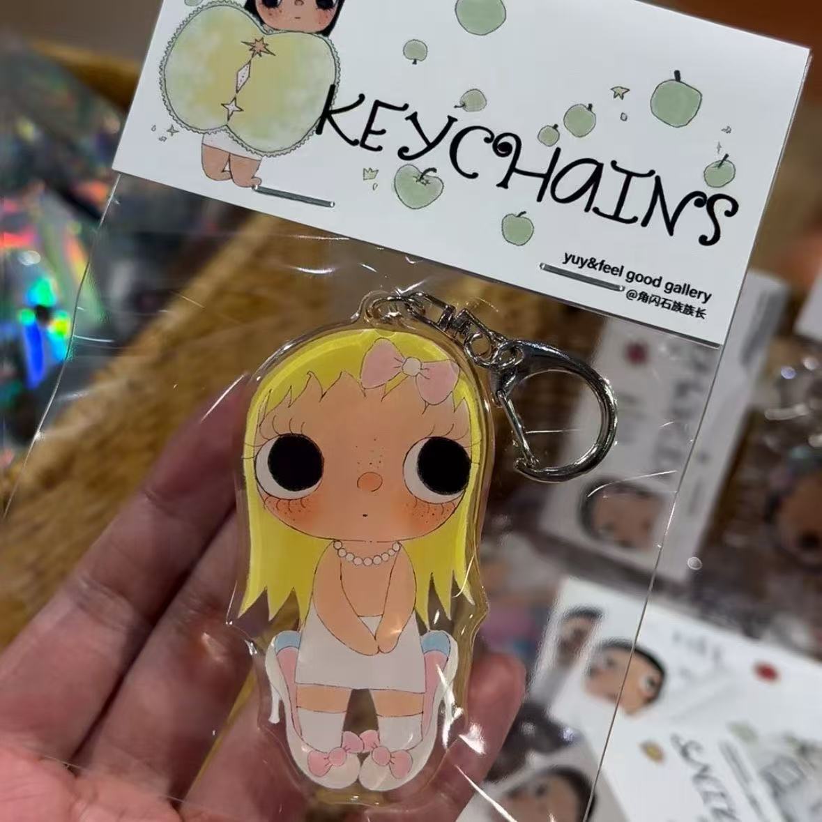 Yuy Is A Girl. Cute Cartoon Gi - огляд і ціна Women'S Key Accessories