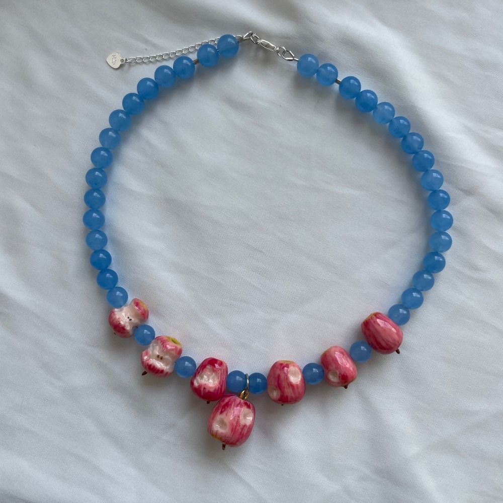 Fashion Layered Beads Fruit Ne - огляд і ціна Layered Necklace Set