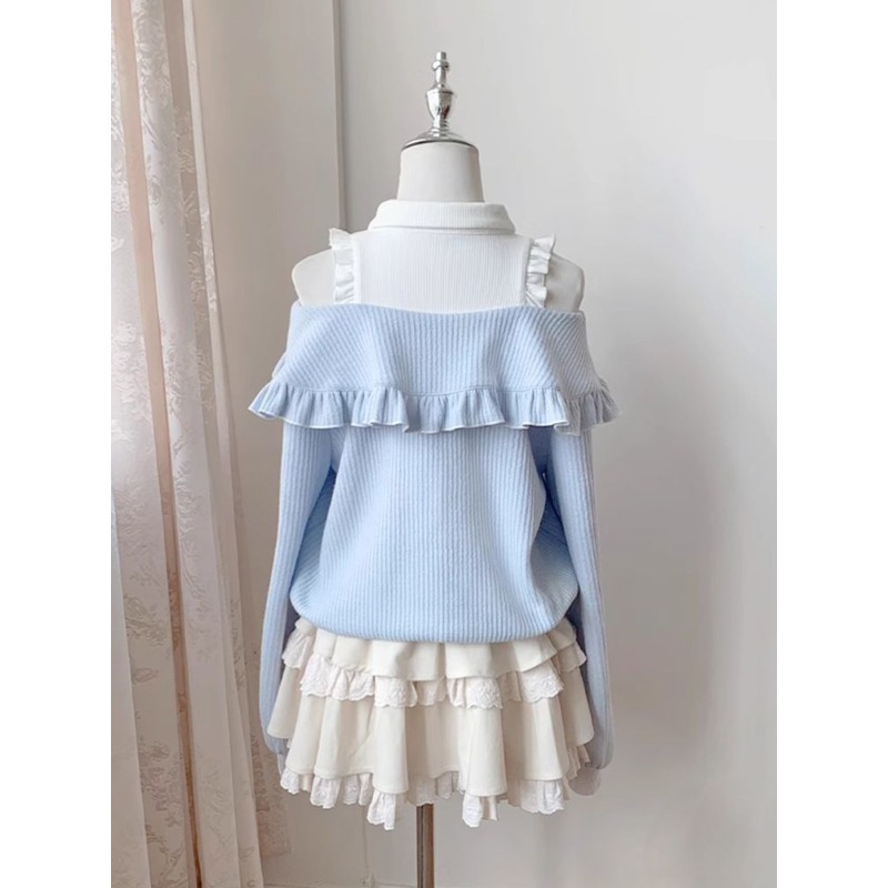 Kawaii Soft Girl Lolita 2 Piec - огляд і ціна Layered Necklace Set