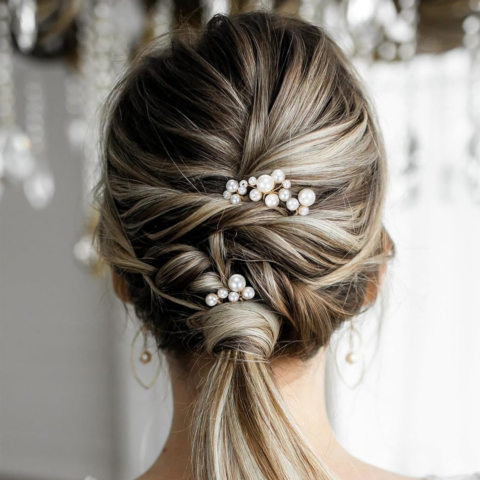 3pcs Bride Hairpin Trendy Hair - огляд і ціна Women Accessories On Sale