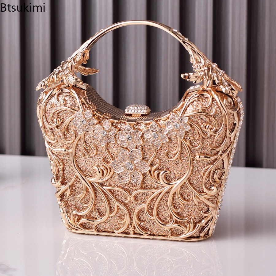 Hollow Out Metal Evening Bags  - огляд і ціна Wallet Chain Bag