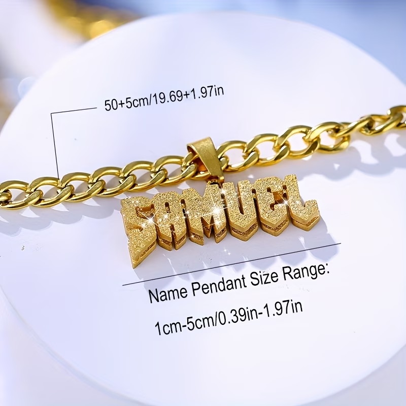 Custom Name Double Layer Neckl - огляд і ціна Layered Necklace Set