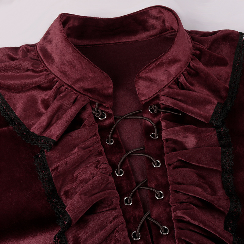 Men's victorian shirt Velvet R - огляд і ціна Layered Necklace Set