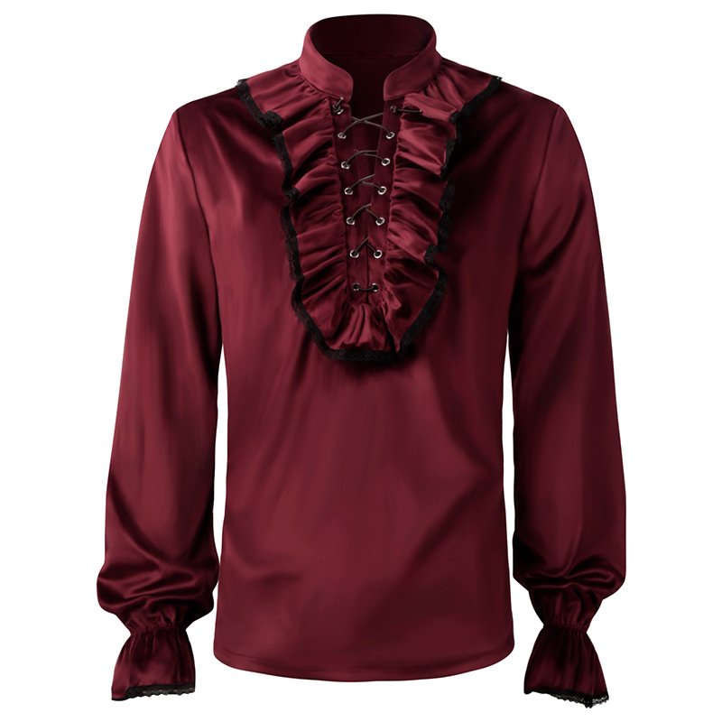Men's victorian shirt Velvet R - огляд і ціна Layered Necklace Set