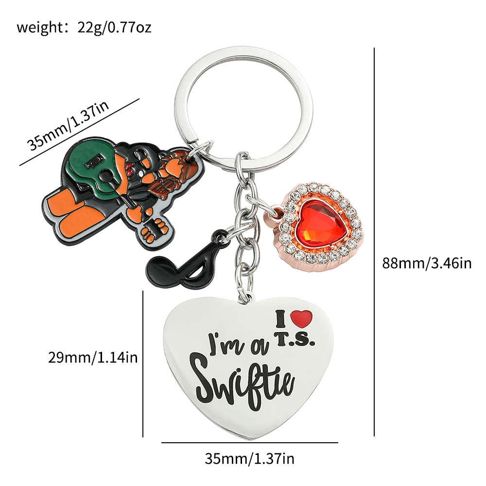 Taylor Keychain Fans Collect S - огляд і ціна Women'S Key Accessories