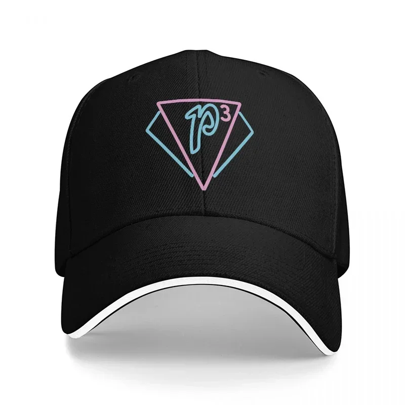 New P3 Logo Baseball Cap Black - огляд і ціна Women Accessories Logo Design
