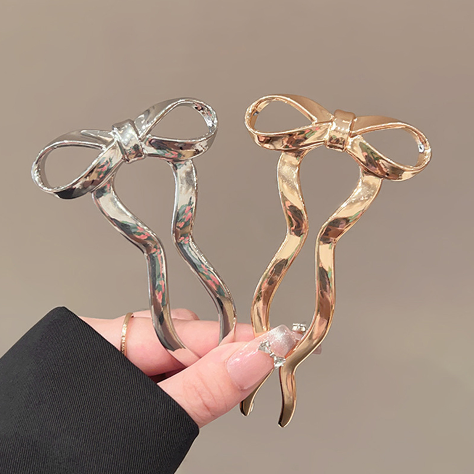 Elegant Bowknot U Shape Hairpi - огляд і ціна Women Accessories Holder