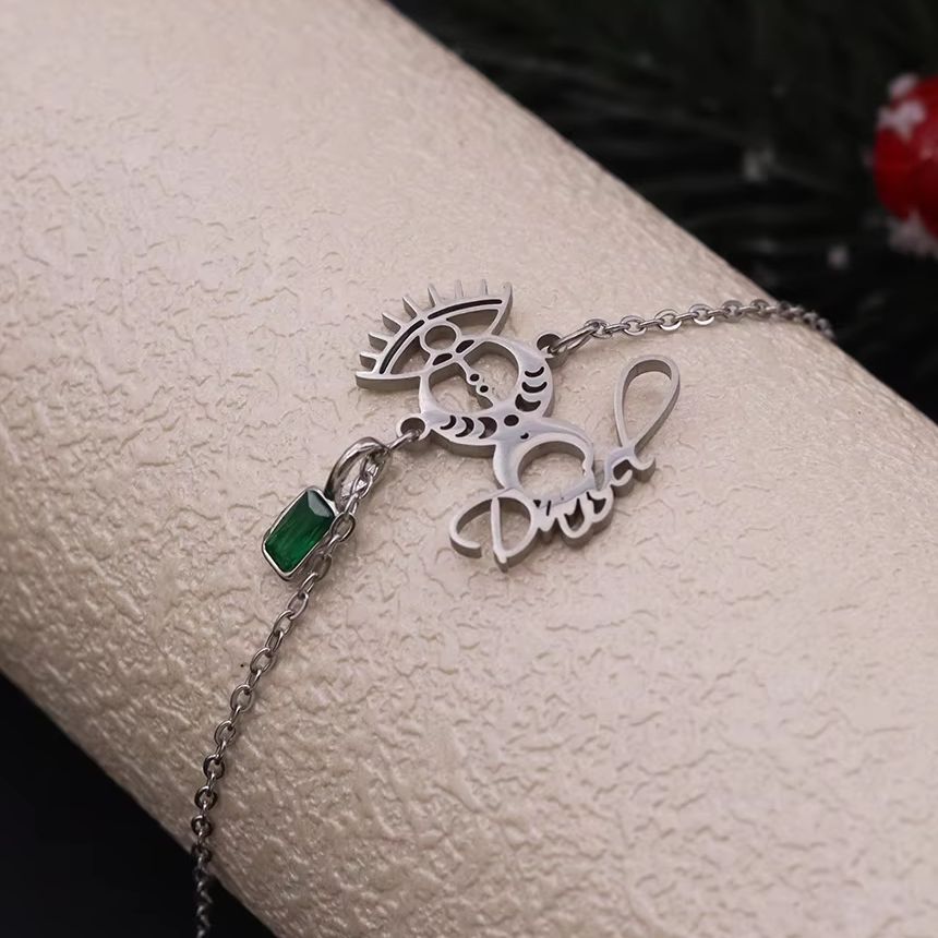 Todorova Custom Name Evil Eye  - огляд і ціна Evil Eye Bracelet
