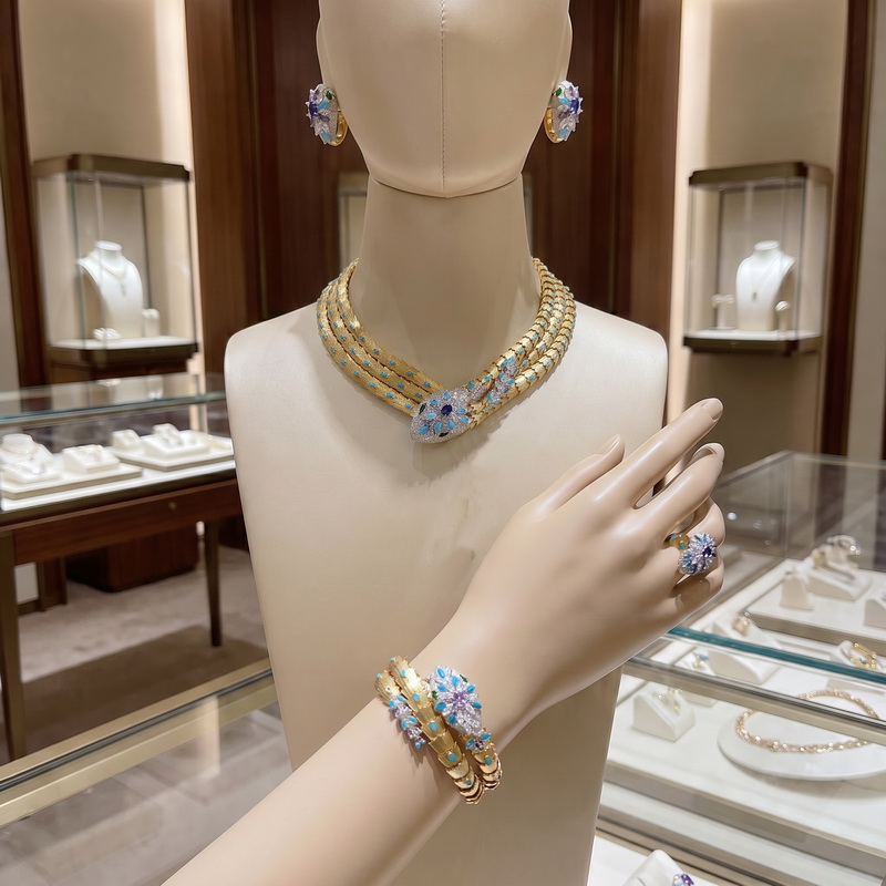 Europe America Earrings Ring B - огляд і ціна Layered Necklace Set