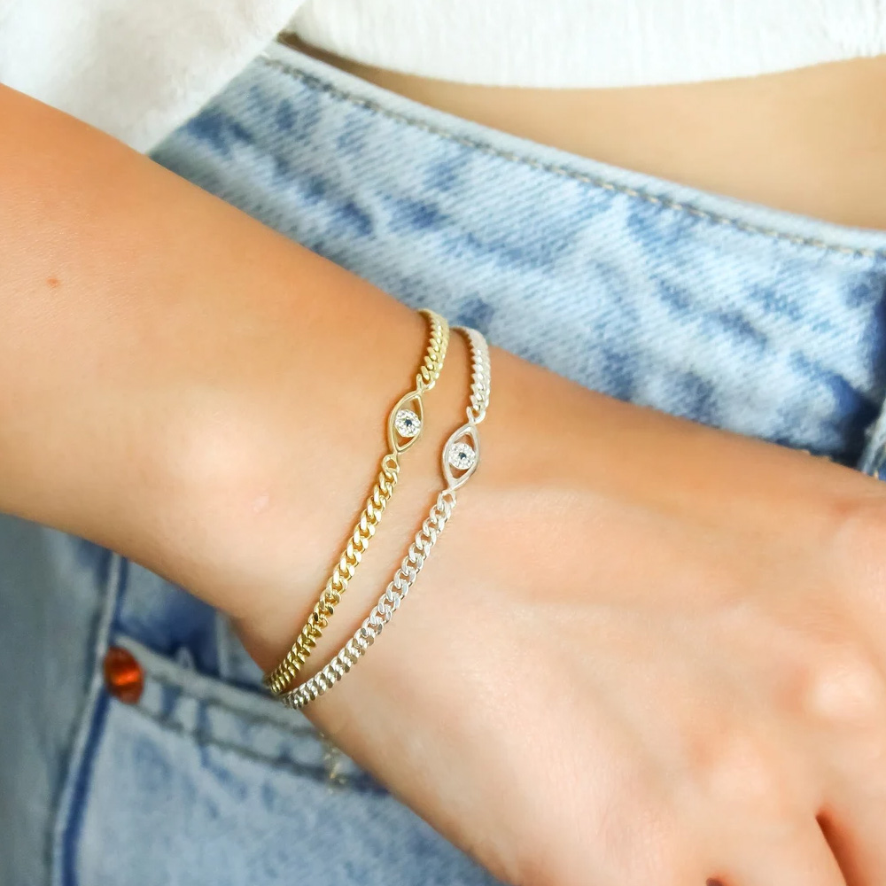 Stonefans Simple Evil Eye Brac - огляд і ціна Evil Eye Bracelet