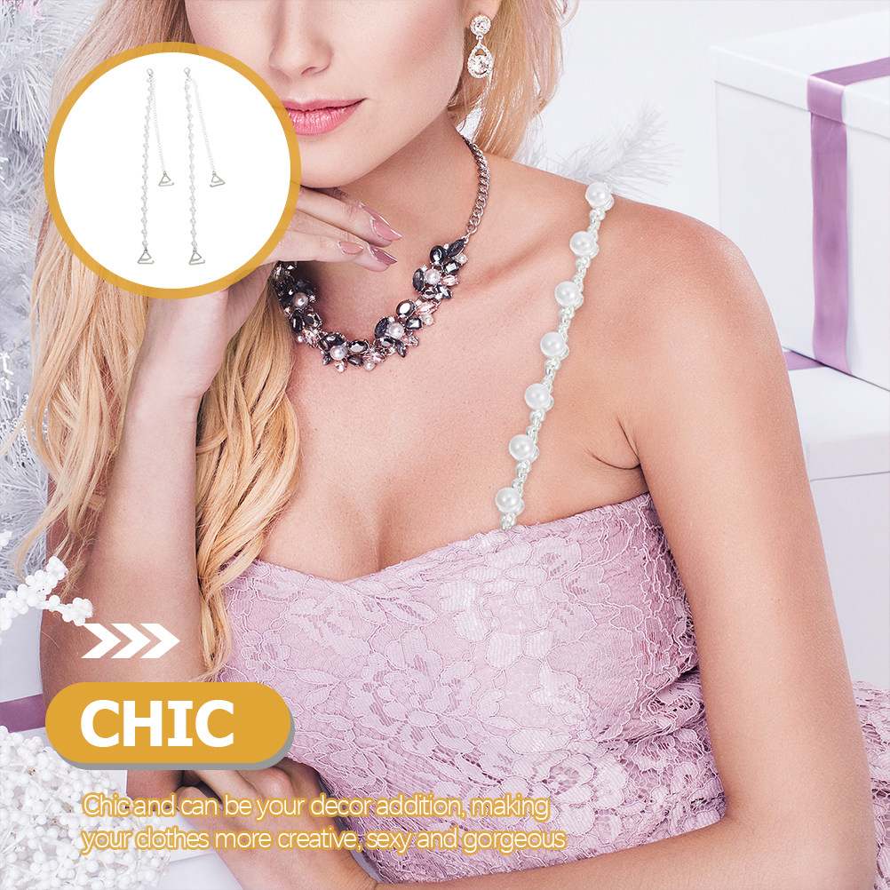 1Pair Elegant Bra Straps Alloy - огляд і ціна Women Accessories Holder