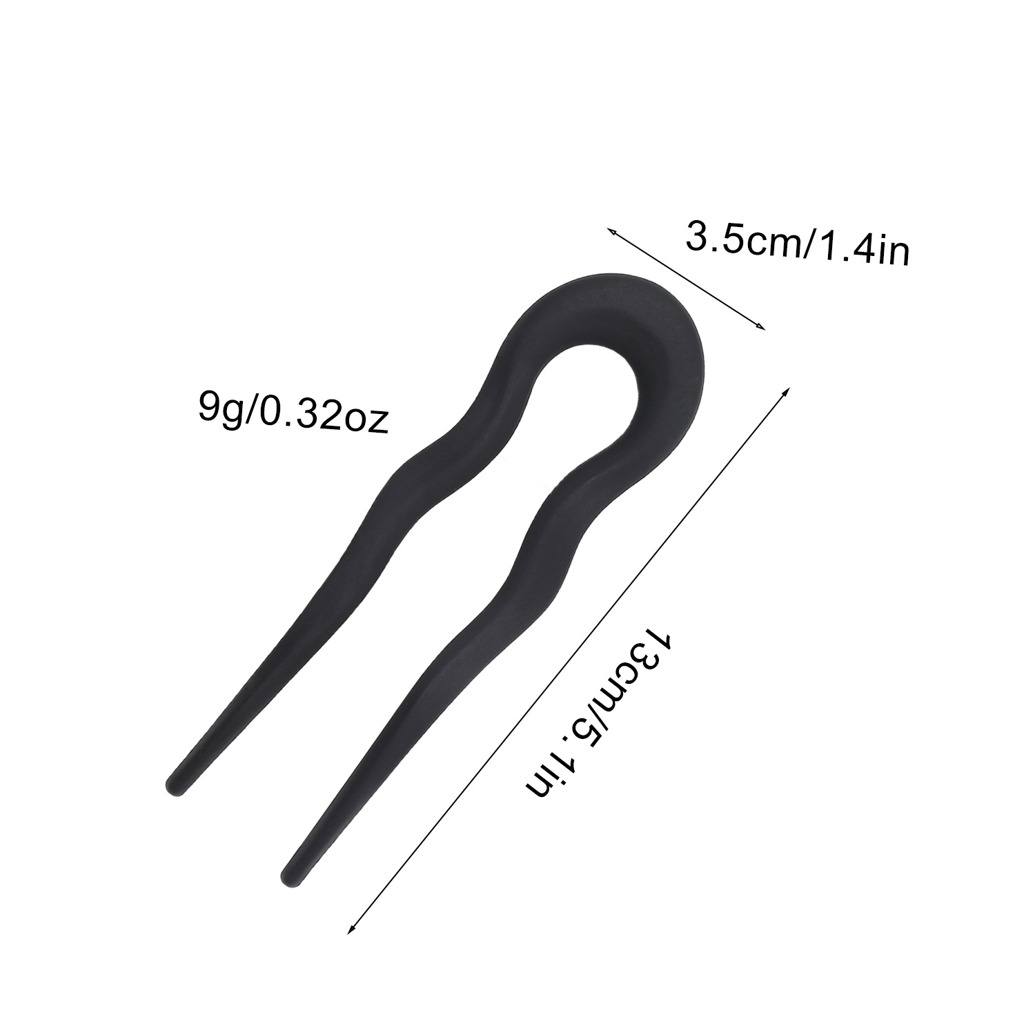 1/4pcs Simple Frosted U-Shaped - огляд і ціна Women Accessories On Sale