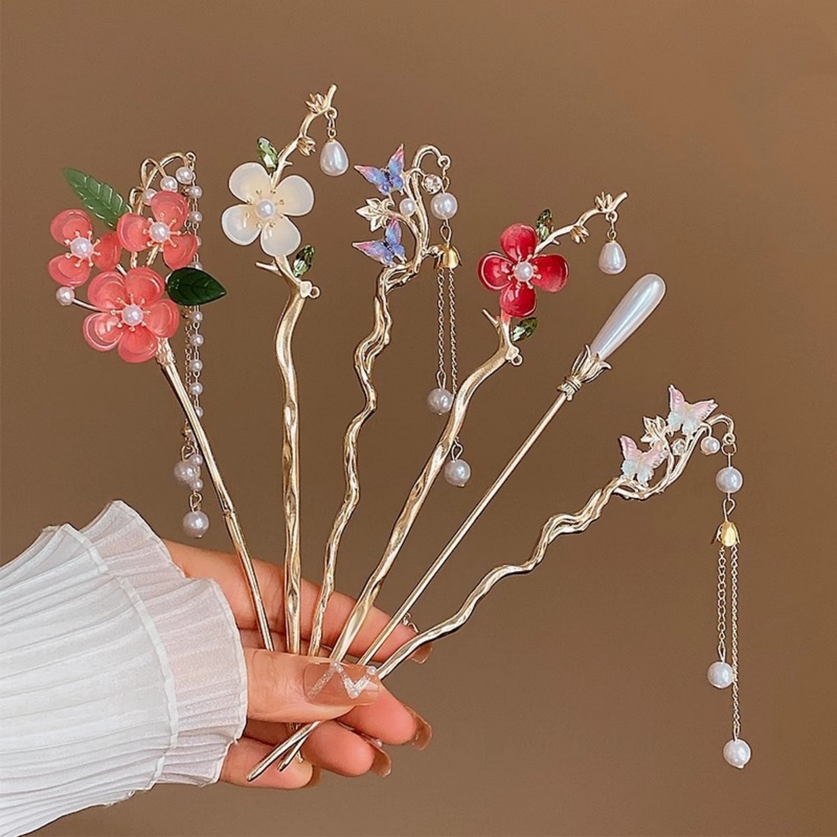 2025 New Flower Hairpin For Wo - огляд і ціна Women Accessories On Sale