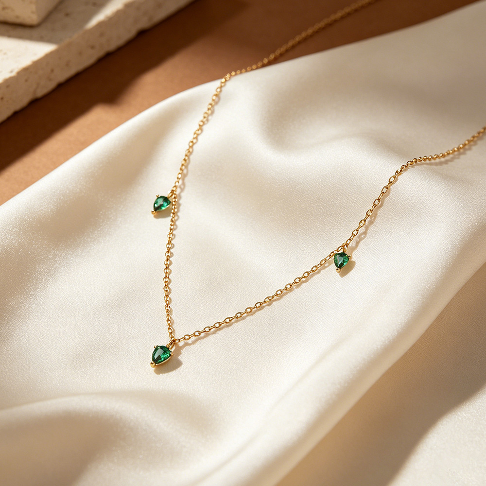 F.I.N.S 925 Sterling Silver Do - огляд і ціна Layered Necklace Set