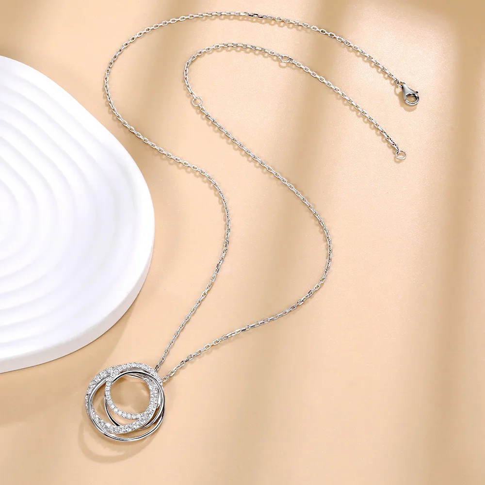 M-JAJA Moissanite Pendant Neck - огляд і ціна Layered Necklace Set