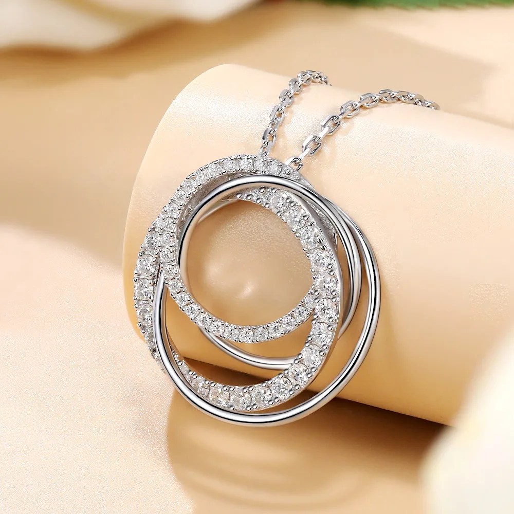 M-JAJA Moissanite Pendant Neck - огляд і ціна Layered Necklace Set