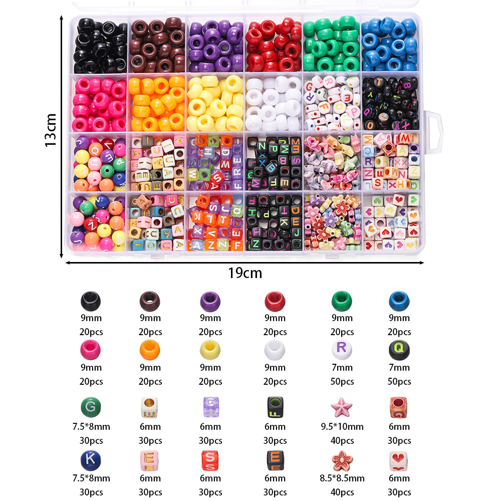 1 Box Colorful Acrylic Pony Be - огляд і ціна Women Accessories Holder