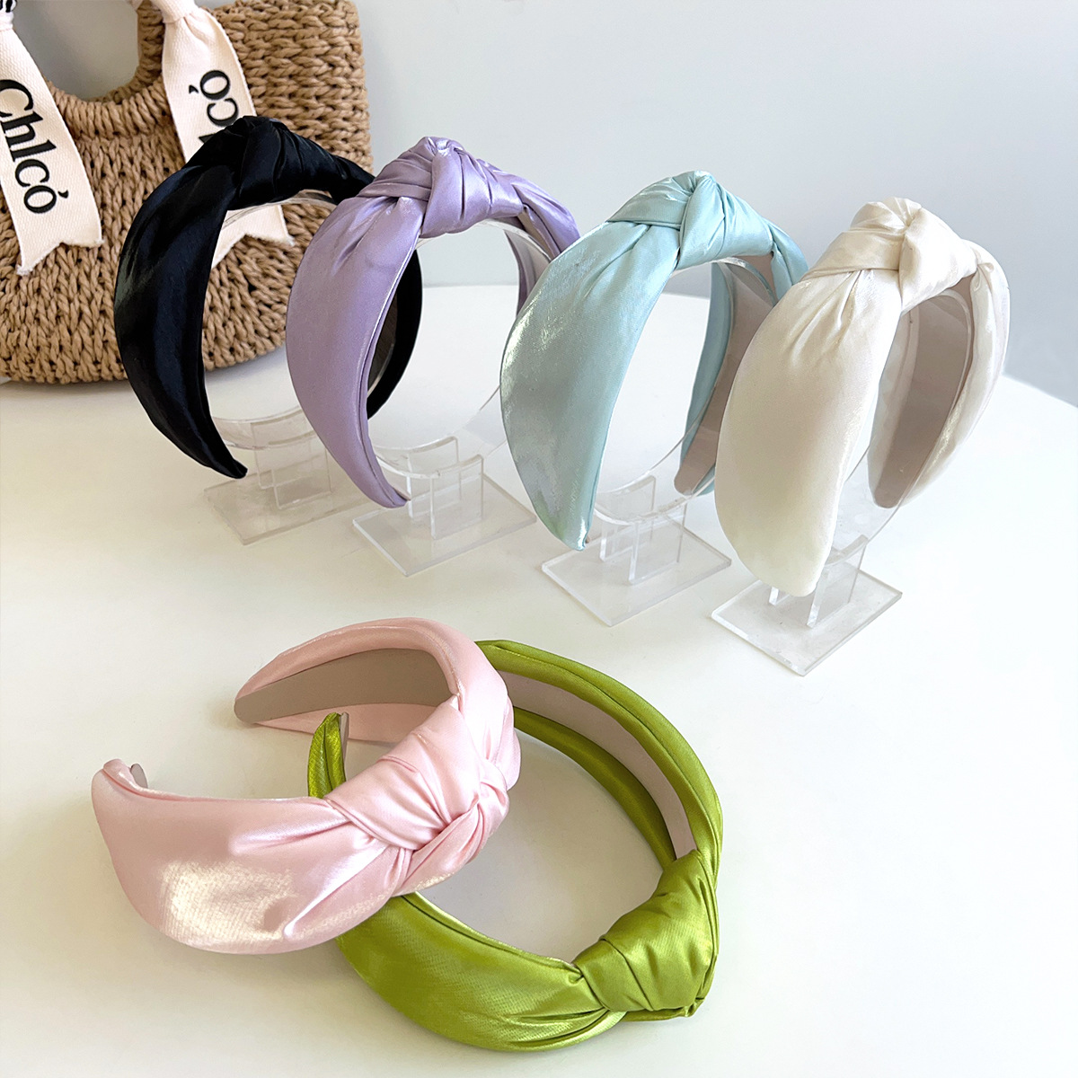Elegant Silk Satin Headband fo - огляд і ціна Women Accessories Shop Design