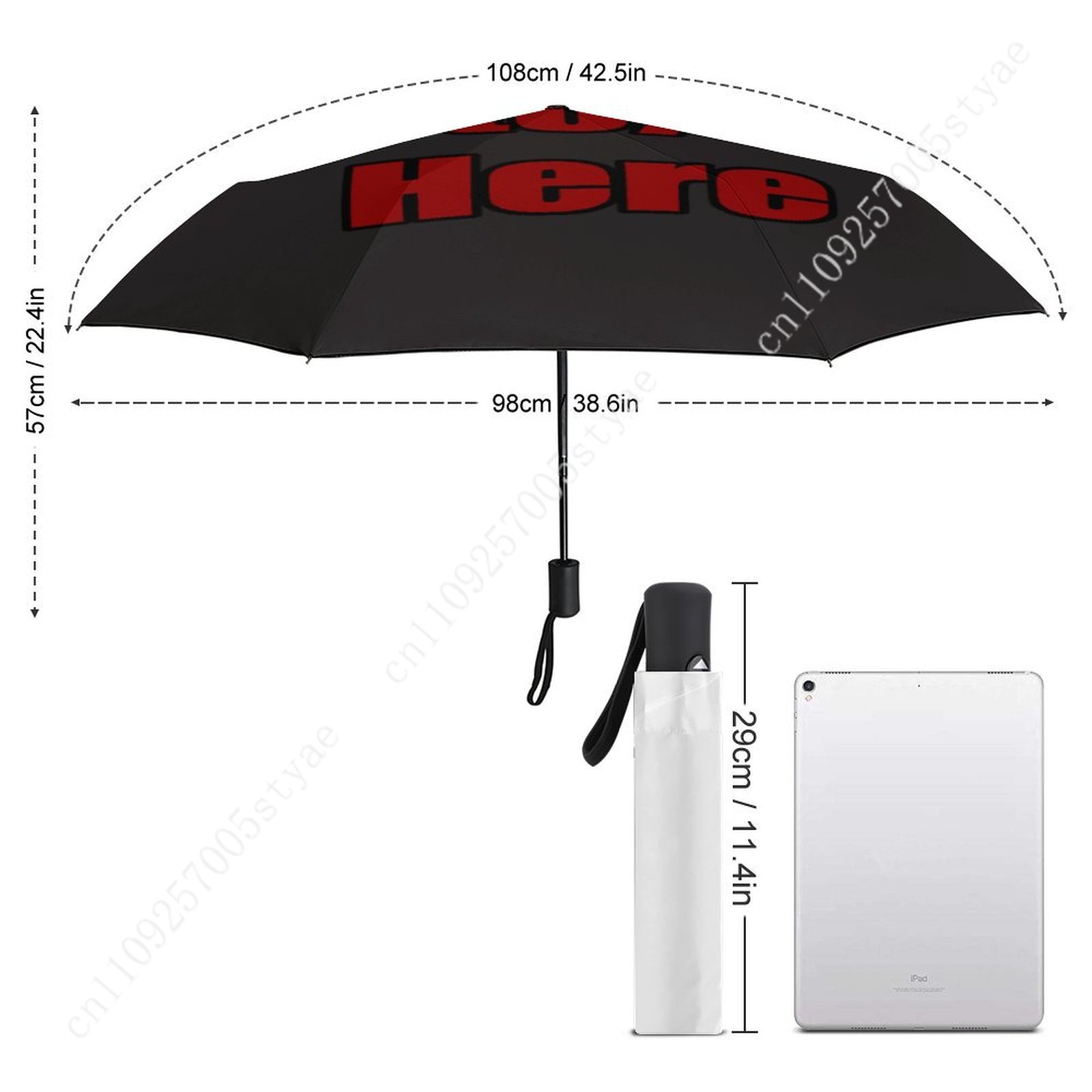 Custom Auto Umbrella Men Women - огляд і ціна Women Accessories Logo Design